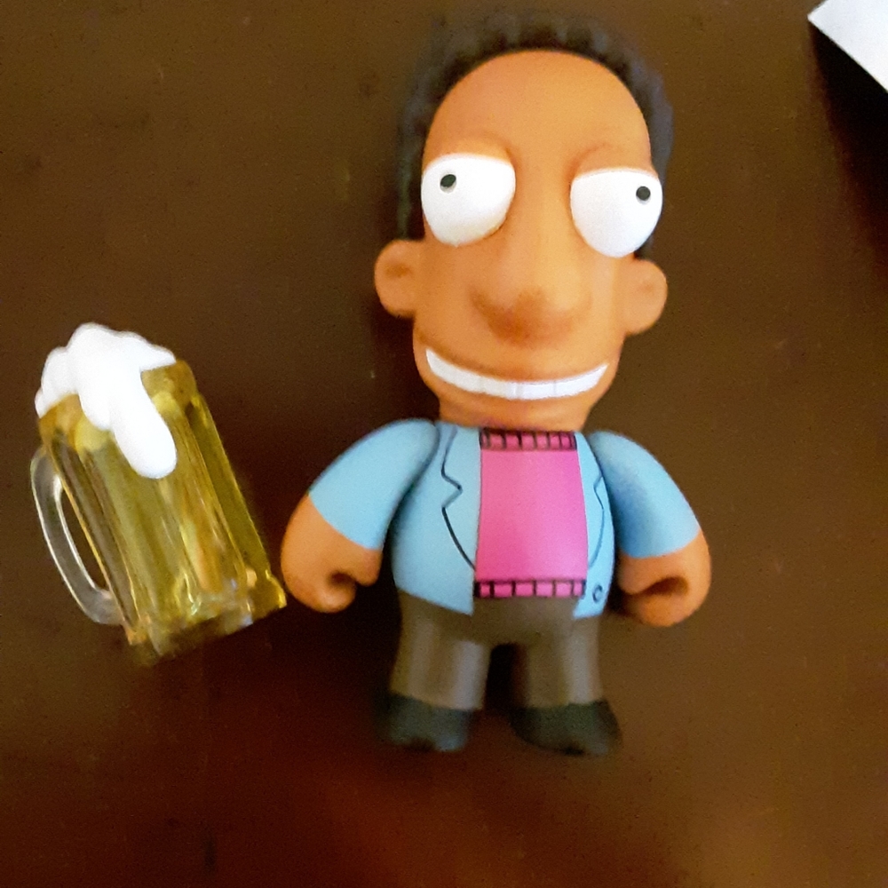 Kidsrobot Moe's Tavern Carl The Simpsons
